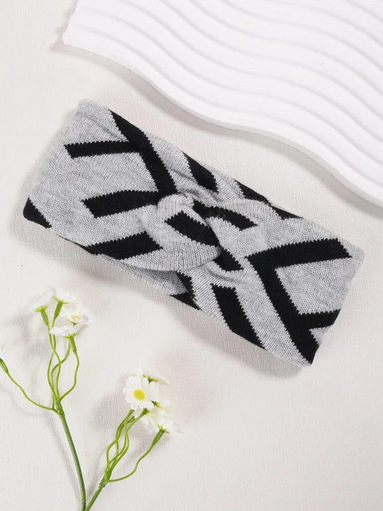 Striped headband