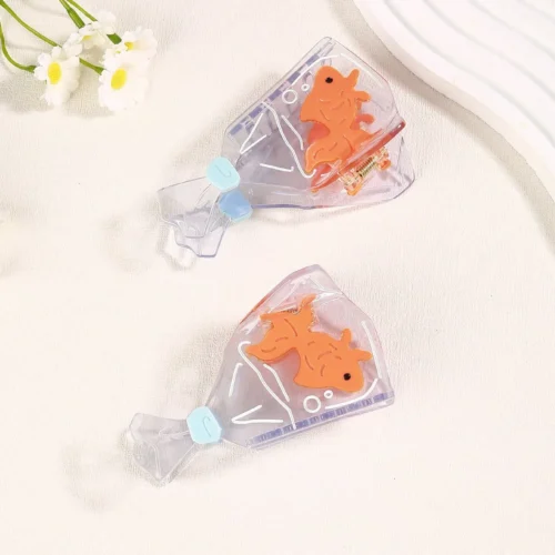 Fish Acetate Hair Claw Hair Clip