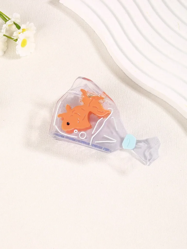 Fish Acetate Hair Claw Hair Clip