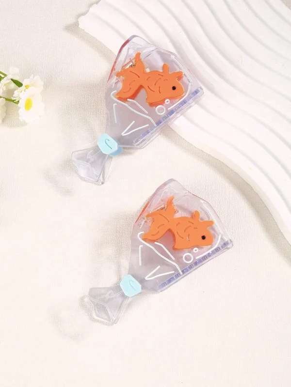 Fish Acetate Hair Claw Hair Clip