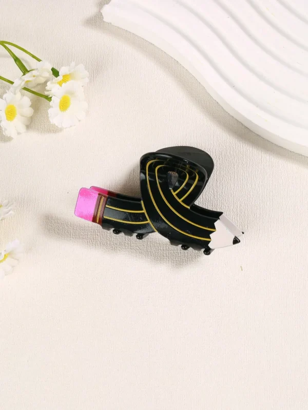 Pencil Hair Claw Hair Clip-3