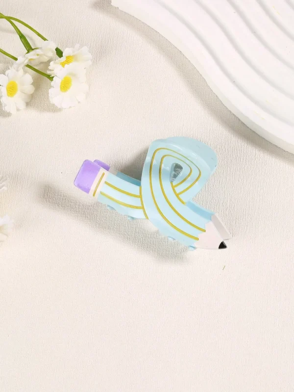 Pencil Hair Claw Hair Clip-3