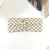 1 Pack Checkerboard Headband for Women