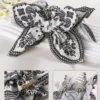 1pc Bandana Flower Boho Bowknot Women Street Elegant Casual Hair Claw Hair Clip Hair Accessories for Women