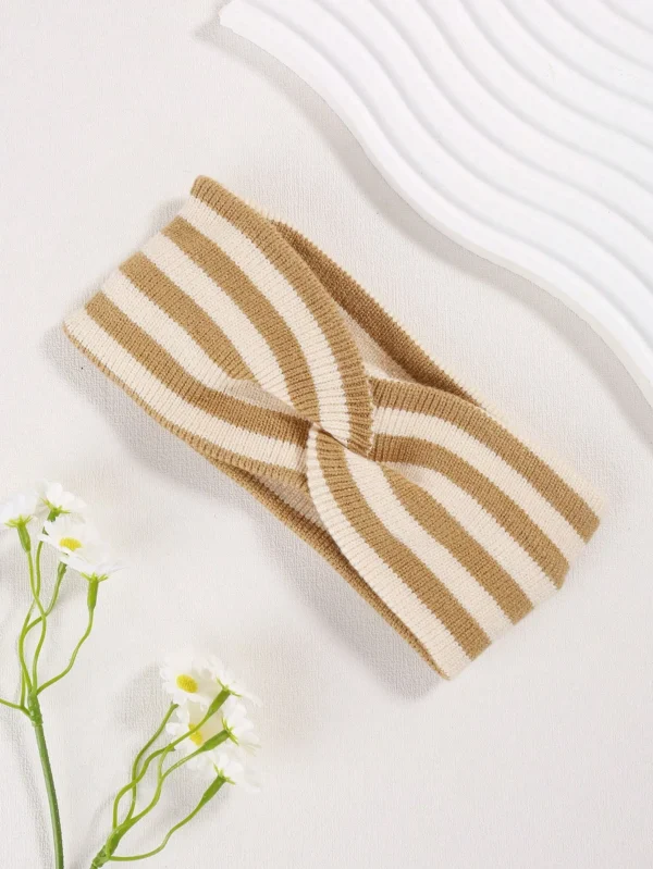 Striped Knitted Headband