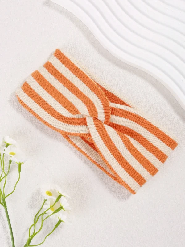 Striped Knitted Headband