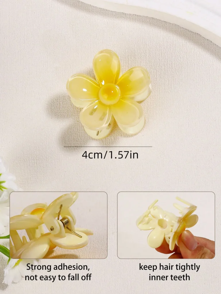 Flower Hair Clips and Hair Claws