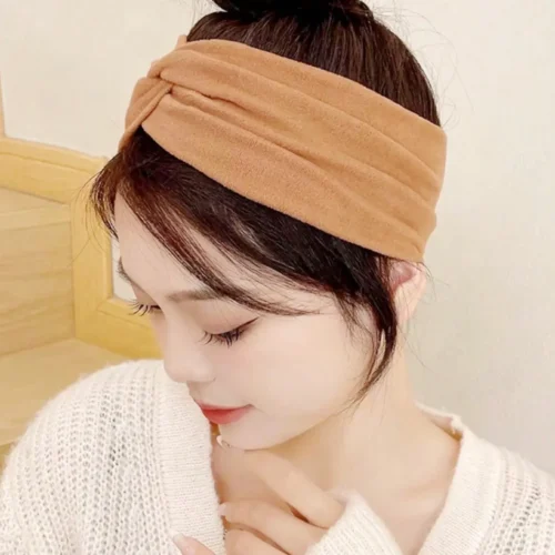 1 Pack Plush Knotted Headband