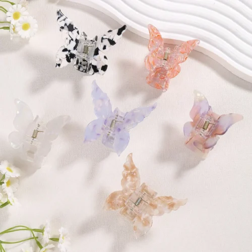 Butterfly Acetate Hair Claw