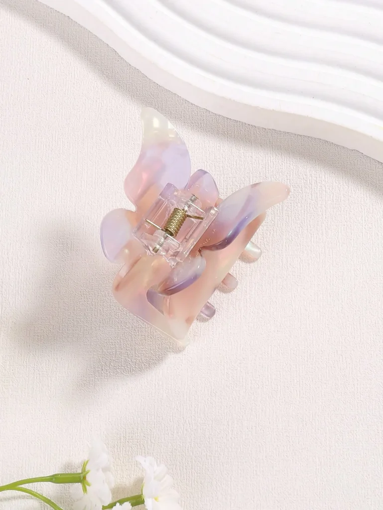 Butterfly Acetate Hair Claw