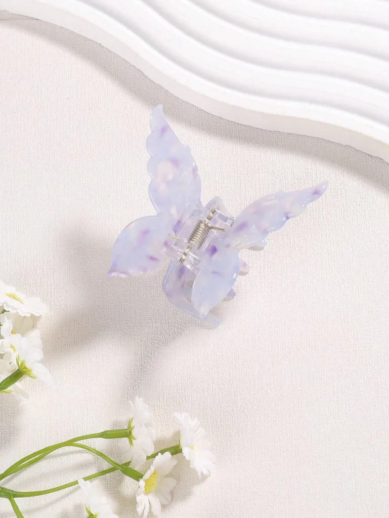 Butterfly Acetate Hair Claw