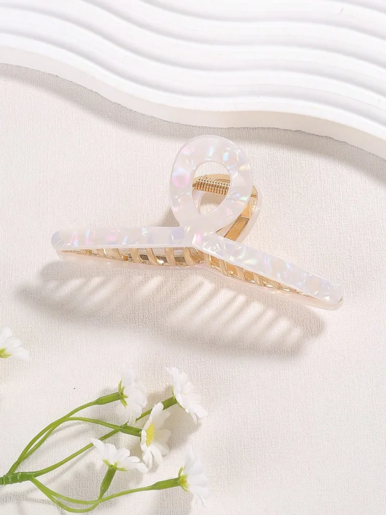 Leopard Print Hair Claw Hair Clip-2