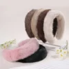 Plush Solid Color Headband-4