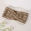 1 Pack Knitted Boho Knotted Elegant Casual Warm Headband Hair Accessories for Women