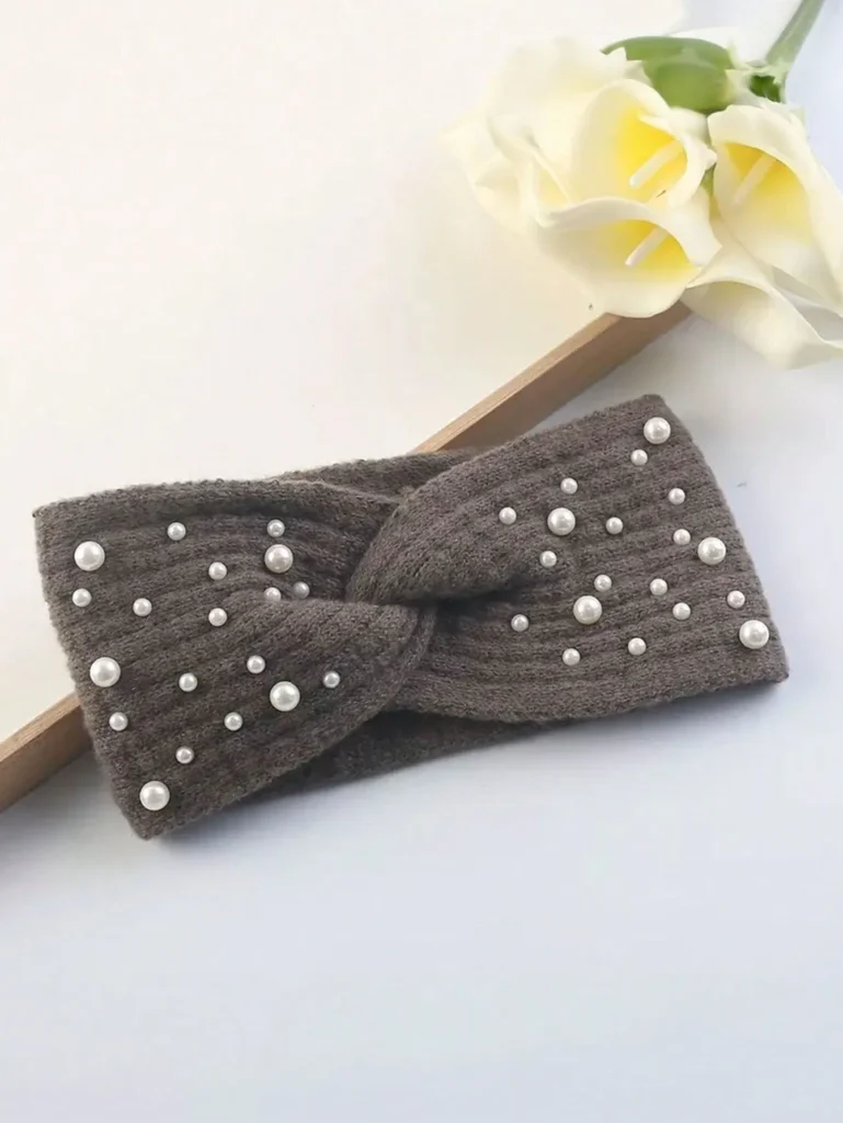 Knitted headband