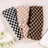 1/3 Pack Checkerboard Headband for Women