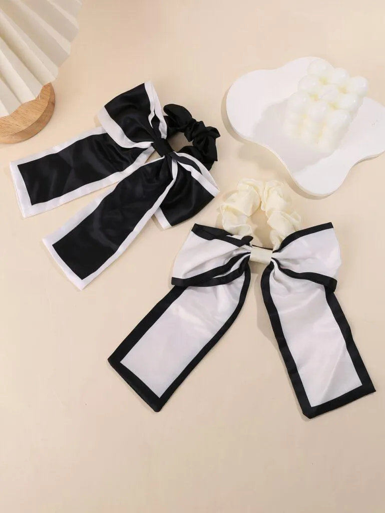 2 Pack Bow Hair Bands for Women