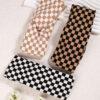 1/3 Pack Checkerboard Headband for Women