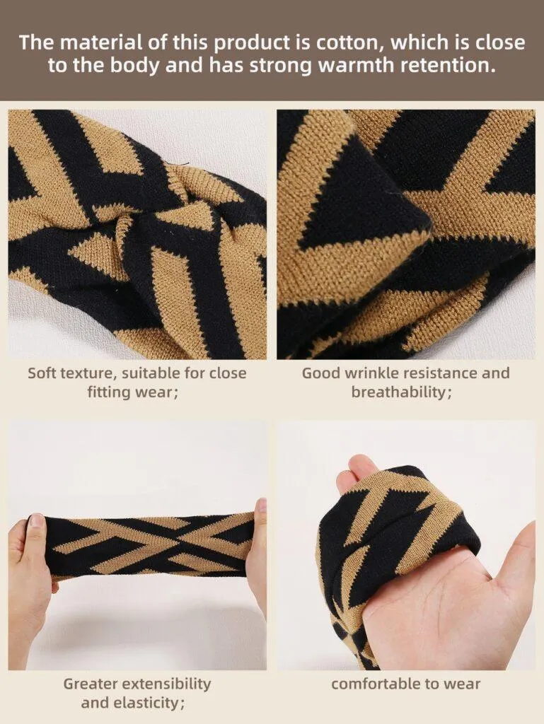 Striped headband