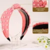 Pink headband set