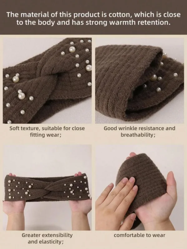 Knitted headband