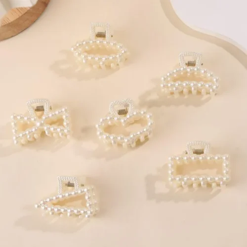 Faux-Pearl-Women-Hair-Clips