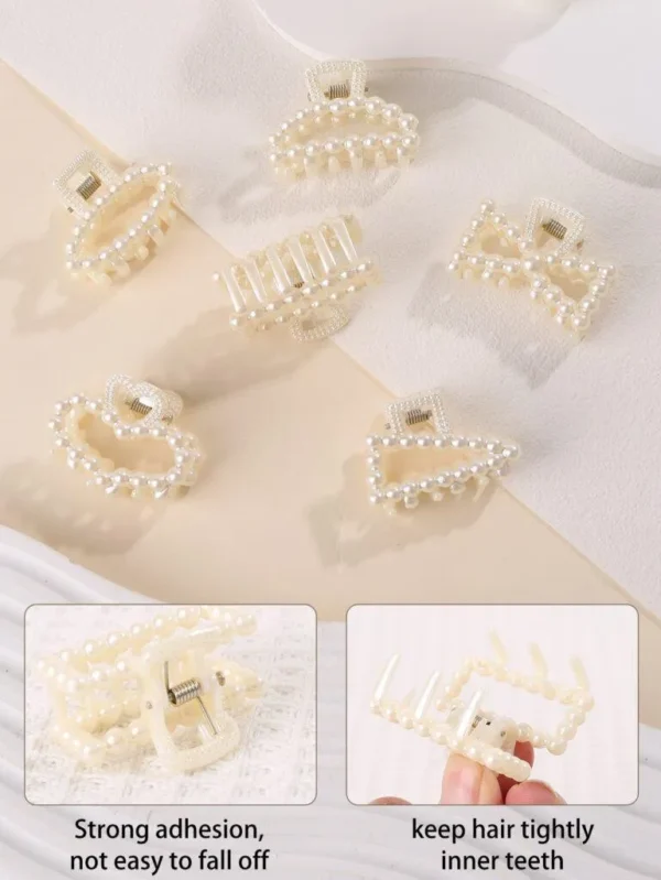 Faux-Pearl-Women-Hair-Clips