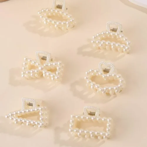 Faux-Pearl-Women-Hair-Clips