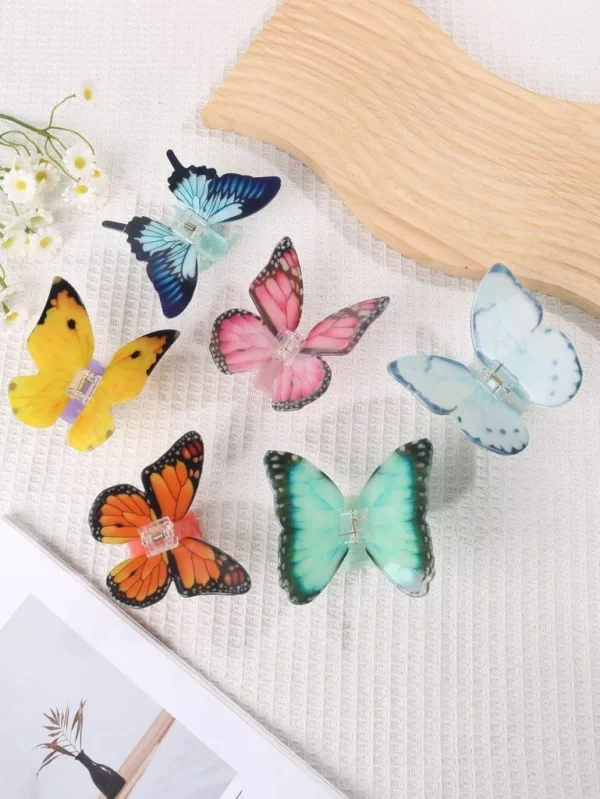 butterfly acetate Hair Claw