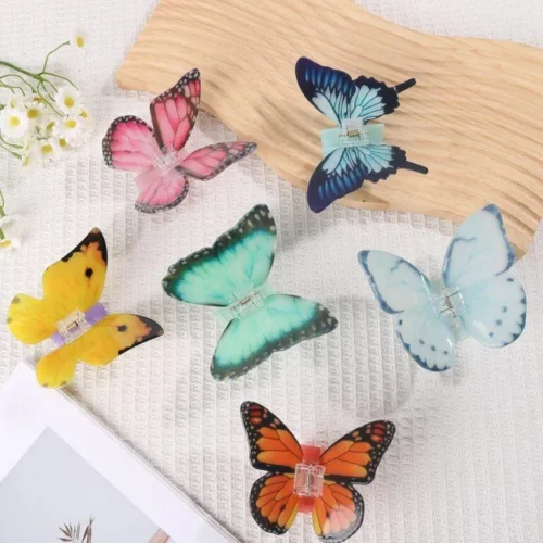 butterfly acetate Hair Claw