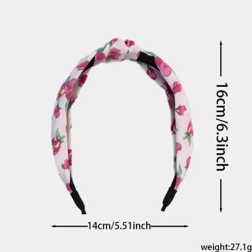Pink headband set