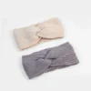 2 Pack Plush Wool Headband