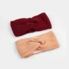 2 Pack Plush Wool Headband
