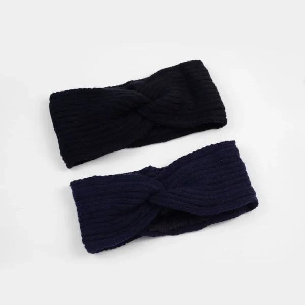 2 Pack Plush Wool Headband