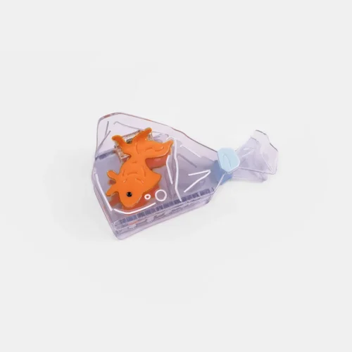 Acetate transparent small fish hair catch