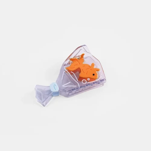 Acetate transparent small fish hair catch