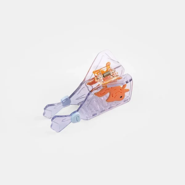 Acetate transparent small fish hair catch
