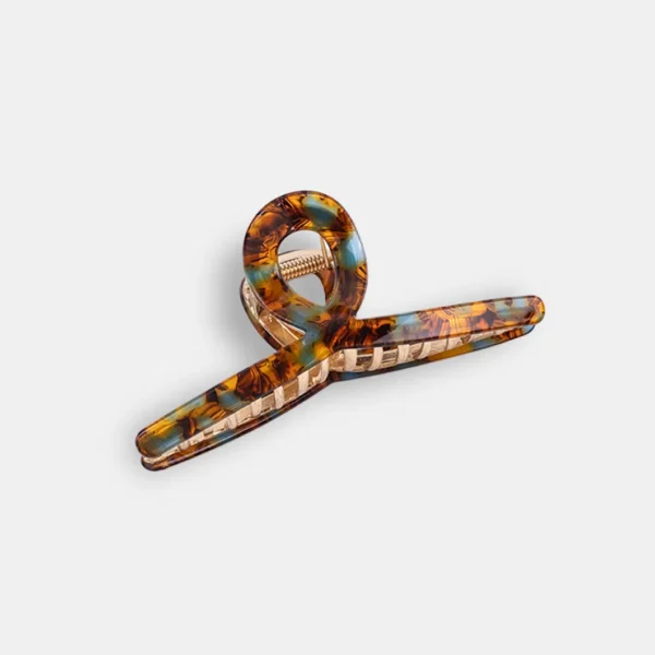 Leopard Print Hair Claw Hair Clip