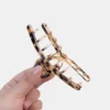 Leopard Print Hair Claw Hair Clip