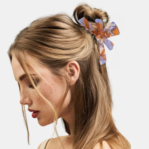Bow Acetate Hair Claw