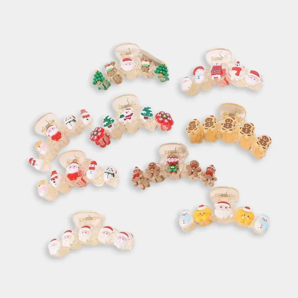 Christmas Hair Claws