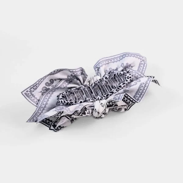 1pc Bandana Flower Boho Bowknot Women Street Elegant Casual Hair Claw Hair Clip Hair Accessories for Women