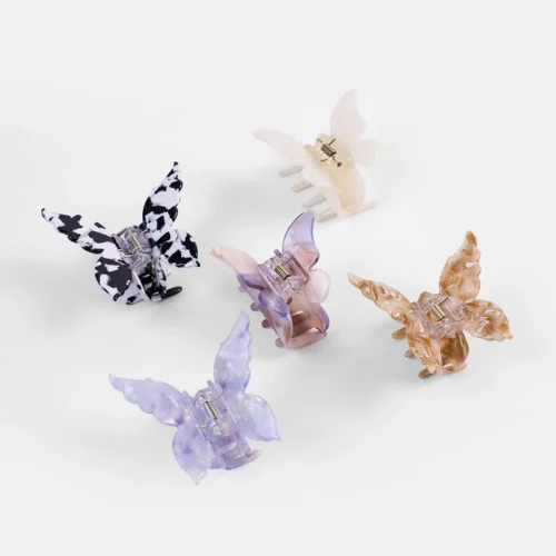 Butterfly Acetate Hair Claw