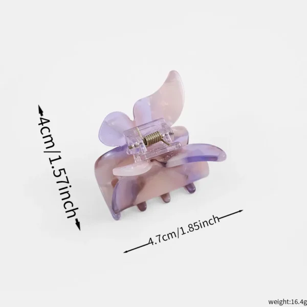 Butterfly Acetate Hair Claw