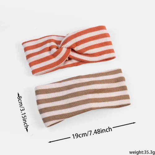 Striped Knitted Headband
