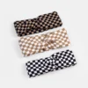 Checkerboard Knitted Wool