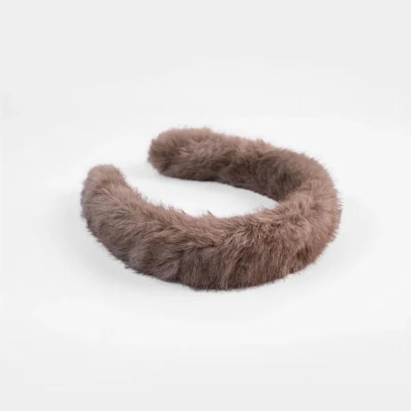 Plush Solid Color Headband-4