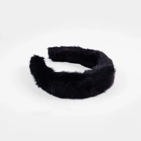 Plush Solid Color Headband-4