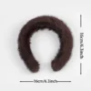 Plush Solid Color Headband-4