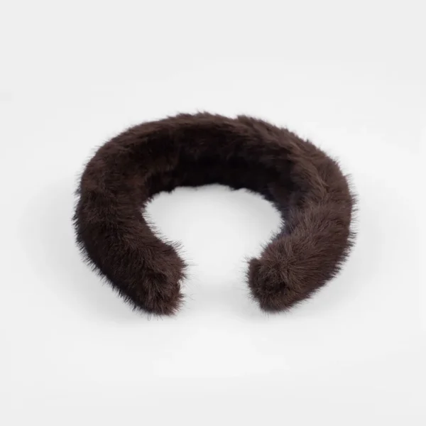 Plush Solid Color Headband-4